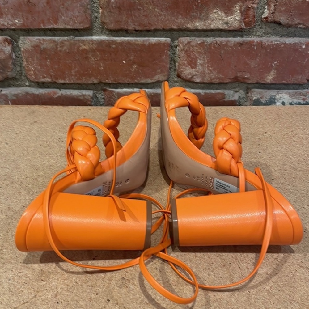 Schutz Orange Heels - image 4